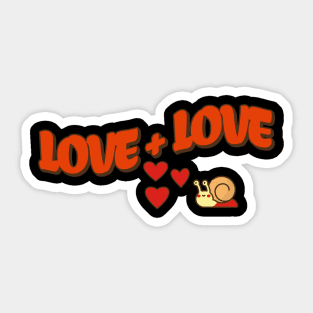 Love+Love Sticker